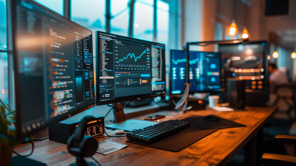 Работно място, показващо множеството инструменти, включени в пакета на GroupBuySEO.org, включително midjourney ai.